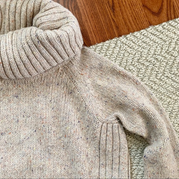 SOLD Cynthia Rowley | Chunky Donegal Turtleneck - Picture 4 of 13